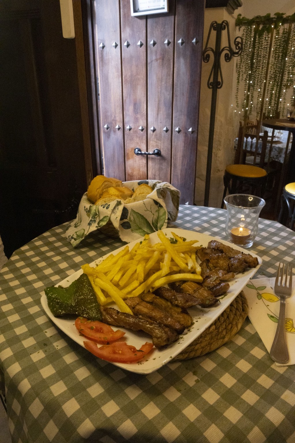 Carne a la brasa