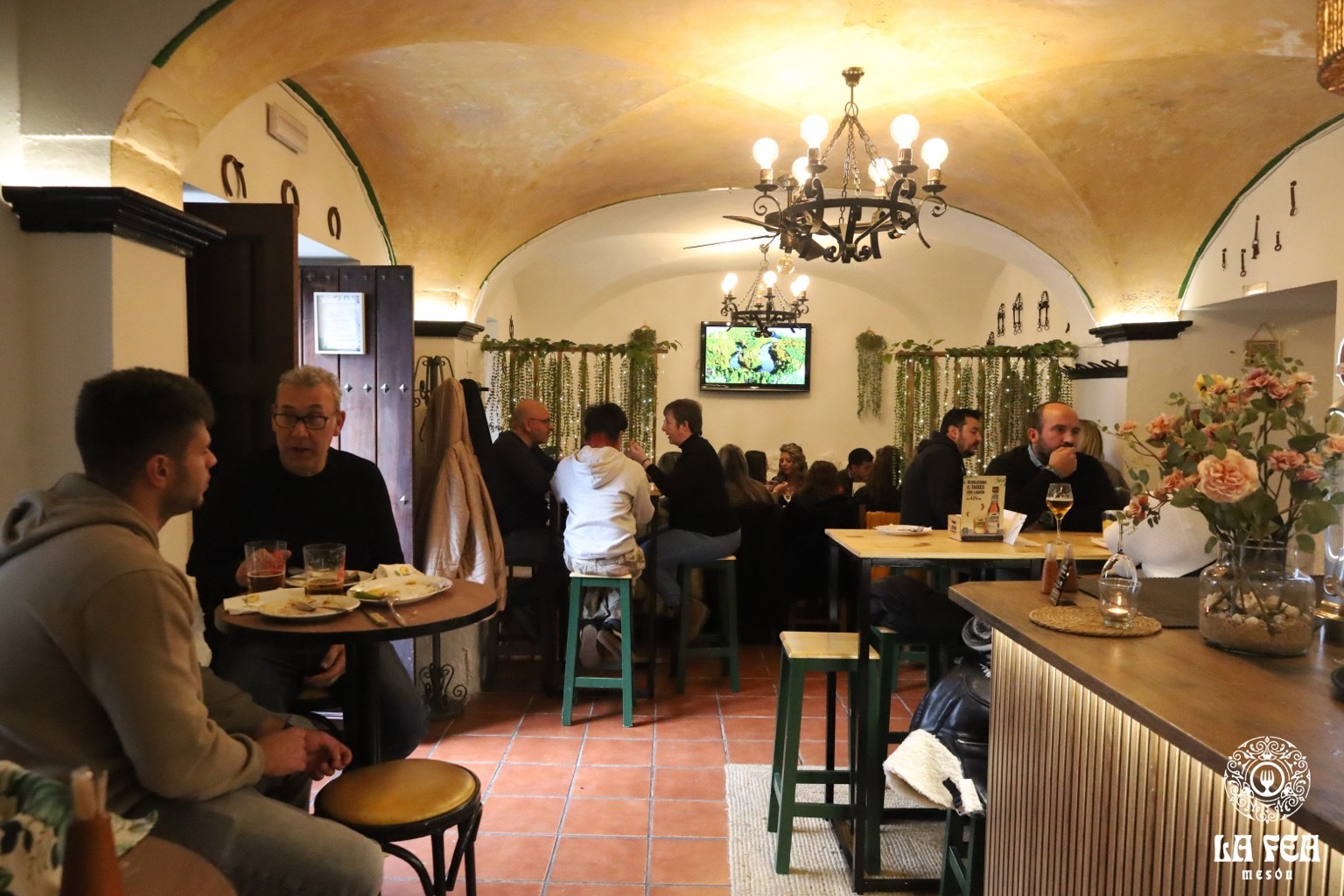 Comedor lleno