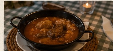Plato casero de Mesón La Fea