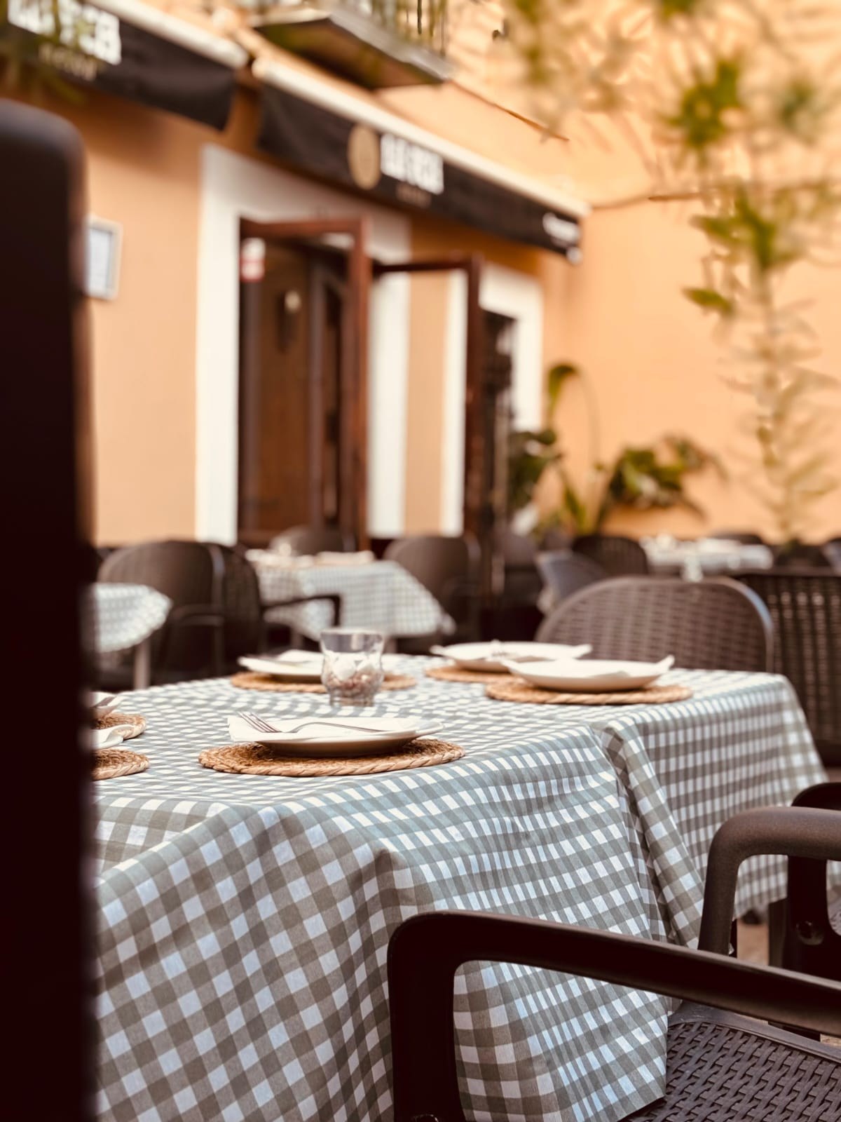 Ambiente en terraza